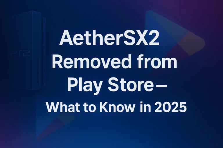 AetherSX2 Removed from Play Store