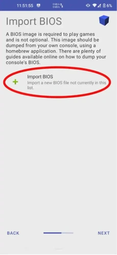 Aethersx2 Importar BIOS